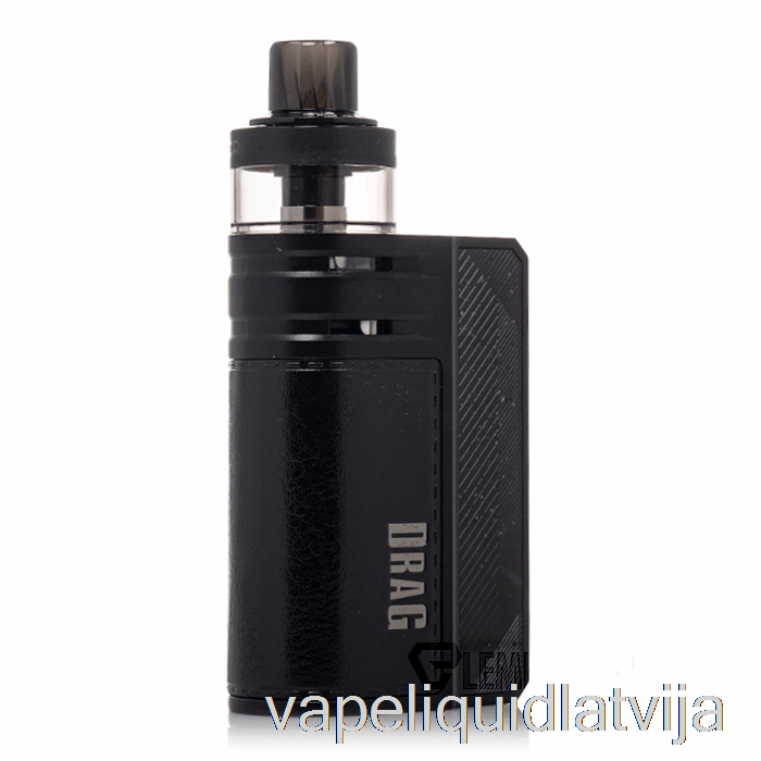 Voopoo Drag E60 Pod Mod Komplekts Obsidian Black Vape šķidrums